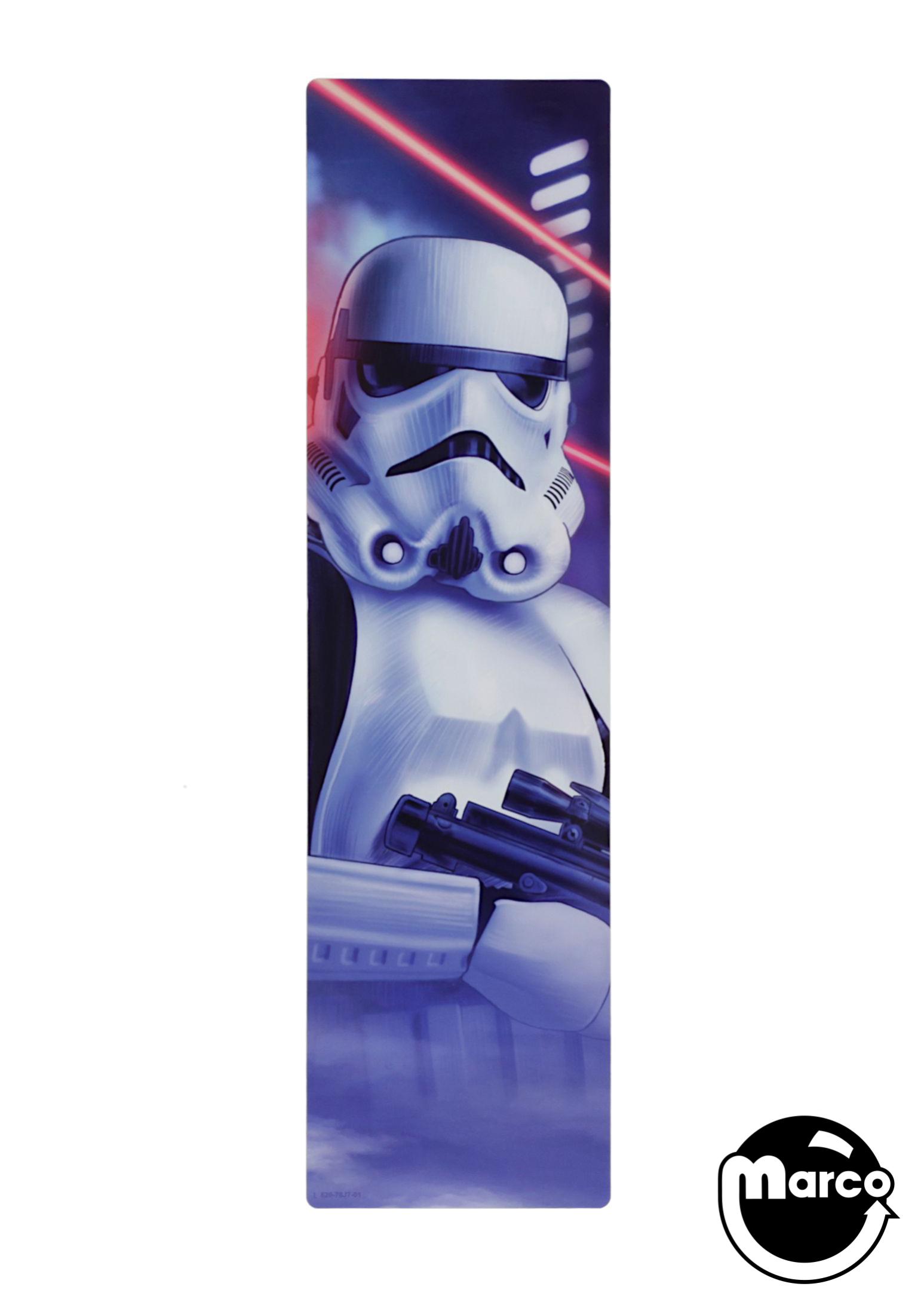 DO NOT USE STAR WARS PREMIUM (Stern) Cabinet decal backbox left