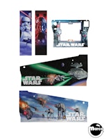 STAR WARS PREMIUM (Stern) Cabinet decal set (5) 820-78J7-XX