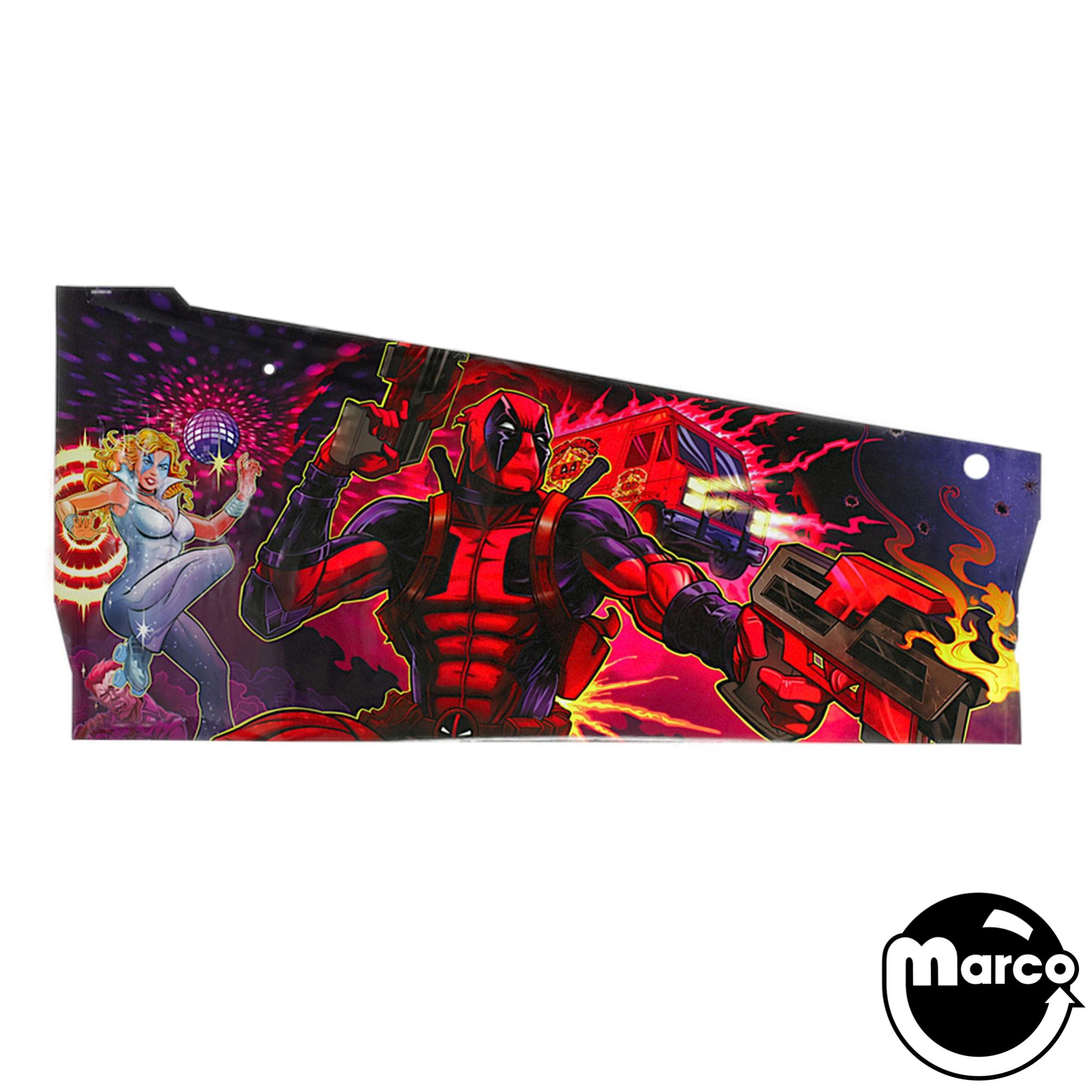 DEADPOOL PRO (Stern) Left cabinet decal