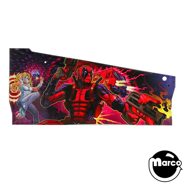 DEADPOOL PRO (Stern) Left cabinet decal