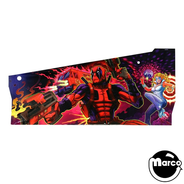 DEADPOOL PRO (Stern) Right cabinet decal