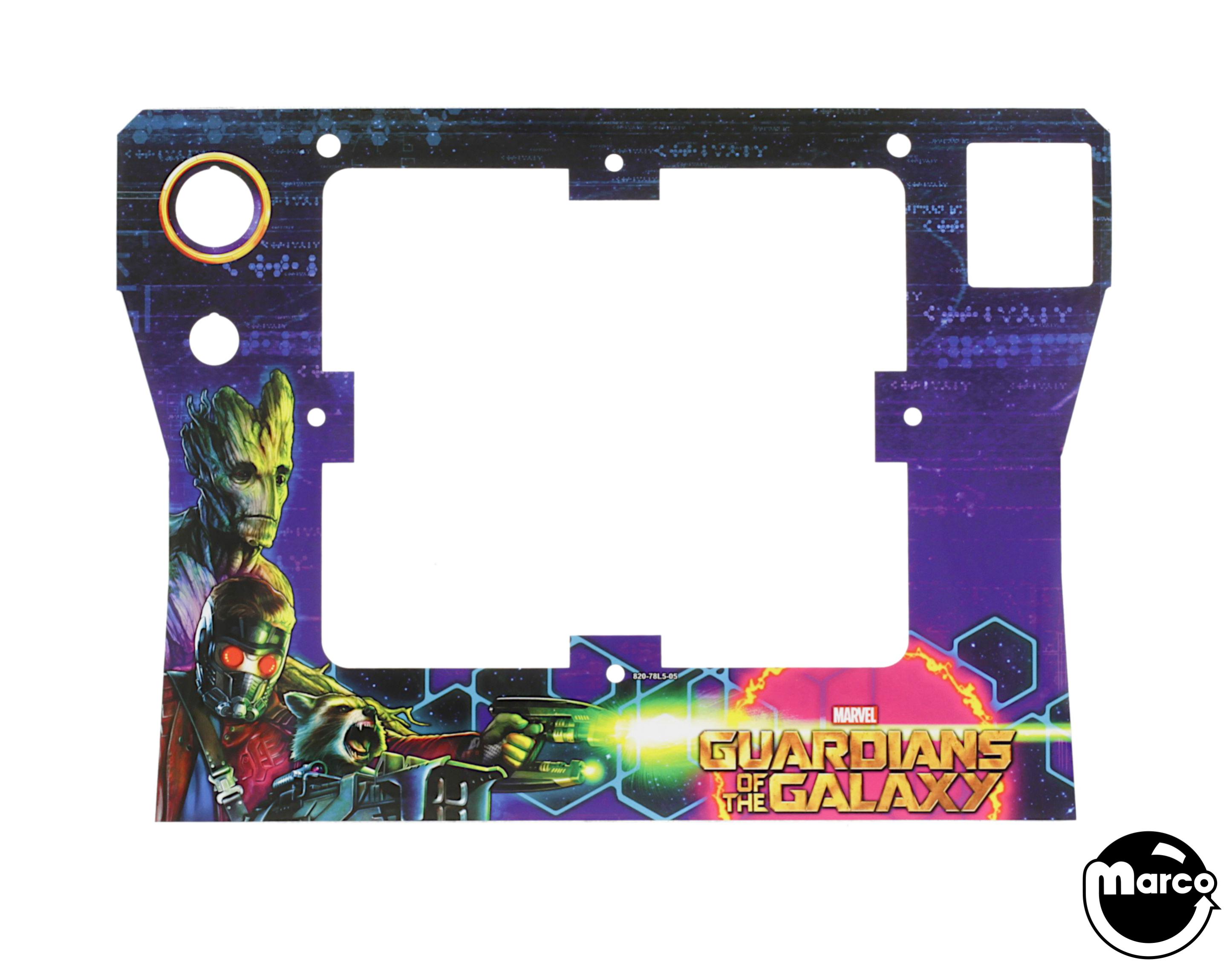 GUARDIANS OF GALAXY PRO (Stern) Decal Cabinet Front