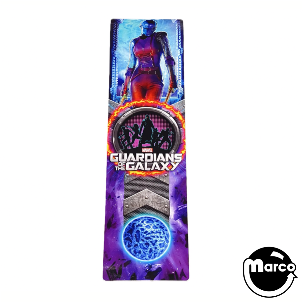 GUARDIANS OF GALAXY PREMIUM (Stern) Cabinet decal backbox left
