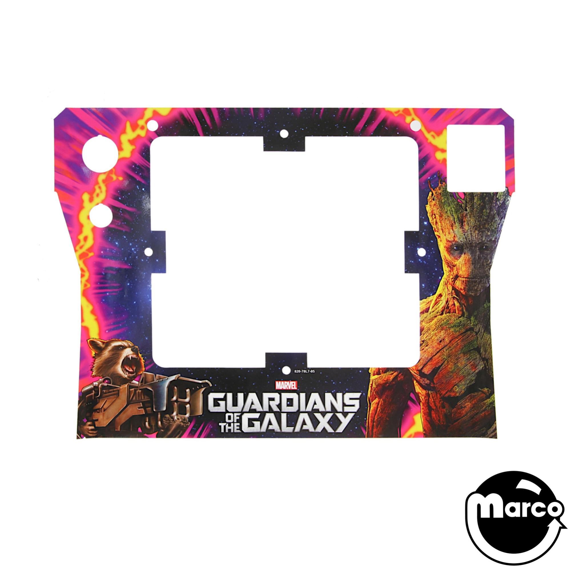 GUARDIANS OF GALAXY PREMIUM (Stern) Cabinet decal front