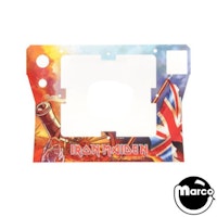 IRON MAIDEN PRO (Stern SPI) Decal cabinet front
