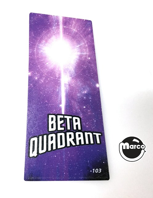 STAR TREK LE (Stern) Ramp decal right