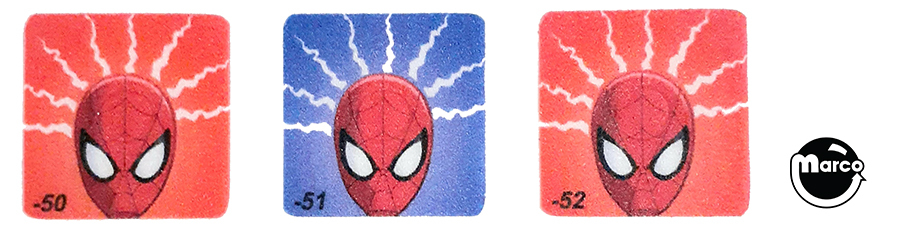 SPIDERMAN THE PIN (Stern) target decals