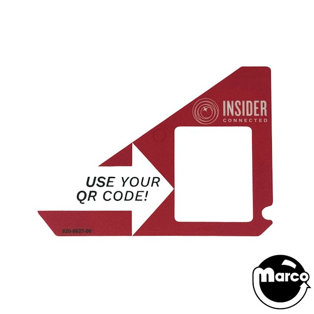 Bottom Arch Decal PRO - QR Reader - Right Hand