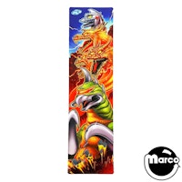 GODZILLA LE (Stern) Backbox Decal Right