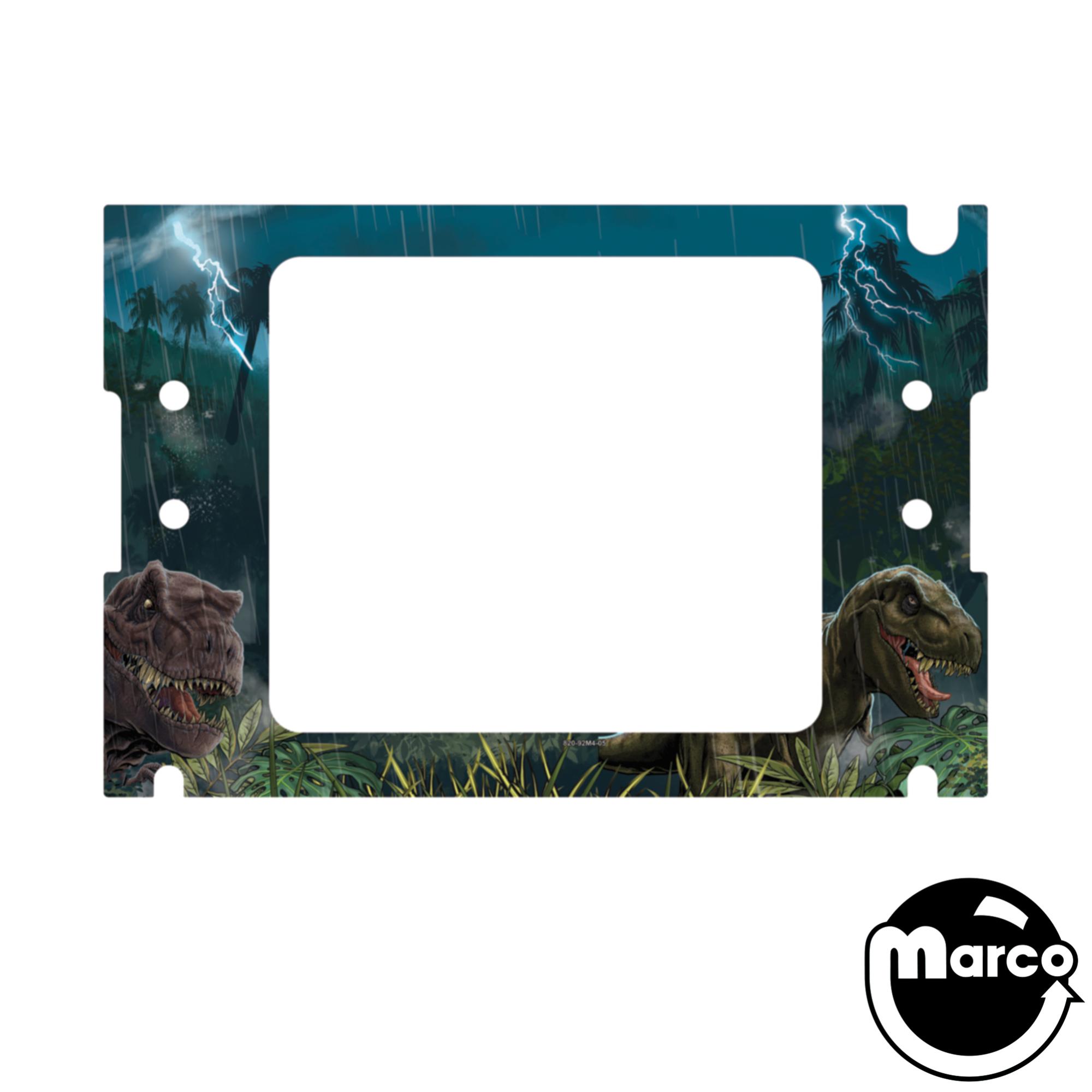 JURASSIC PARK THE PIN™ (STERN) Front Cabinet Decal