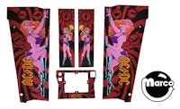 AC/DC LUCI (Stern) Cabinet decal set