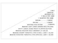 LADY SHARPSHOOTER (Game Plan) Score Cards (2)