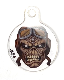 IRON MAIDEN (Stern SPI) Key fob Airman