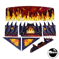 Topper Plastic Set for Black Knight Sword of Rage (STERN)