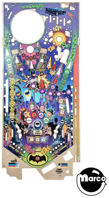 BATMAN 66 PREMIUM (Stern) Playfield