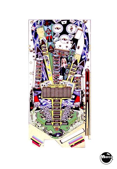 WORLD POKER TOUR (Stern) Playfield