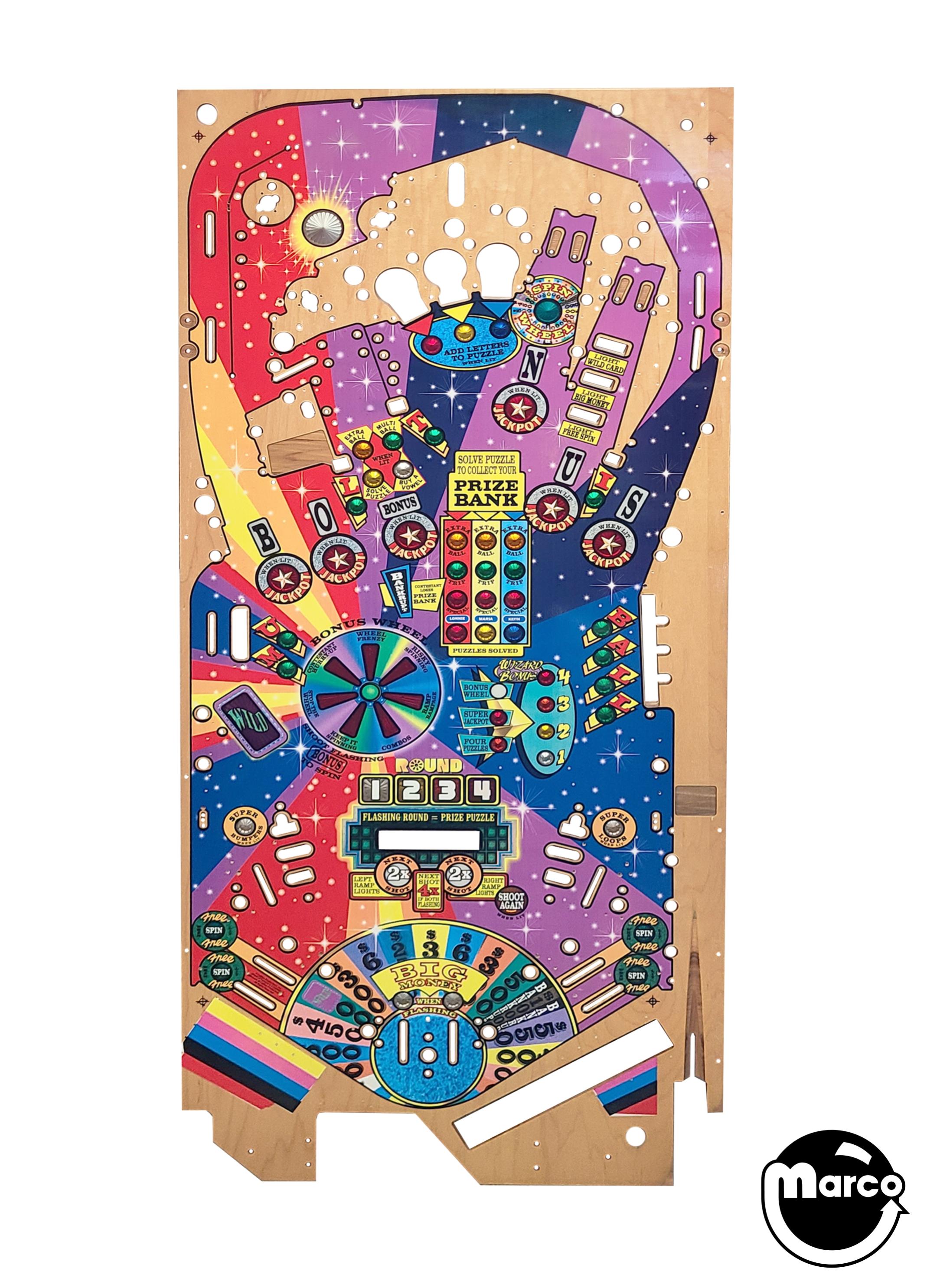 WHEEL OF FORTUNE (Stern) Playfield