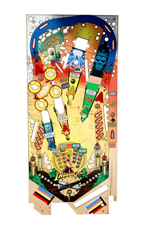 INDIANA JONES (Stern) Playfield
