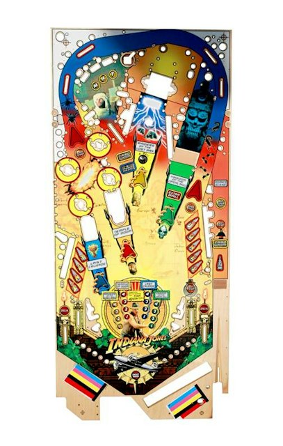 INDIANA JONES (Stern) Playfield