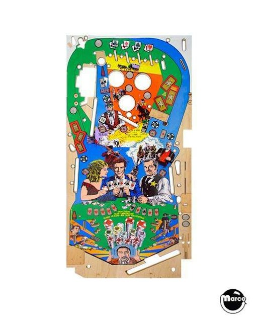 MAVERICK (Sega/Data East) Playfield