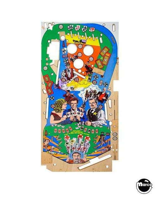 MAVERICK (Sega/Data East) Playfield