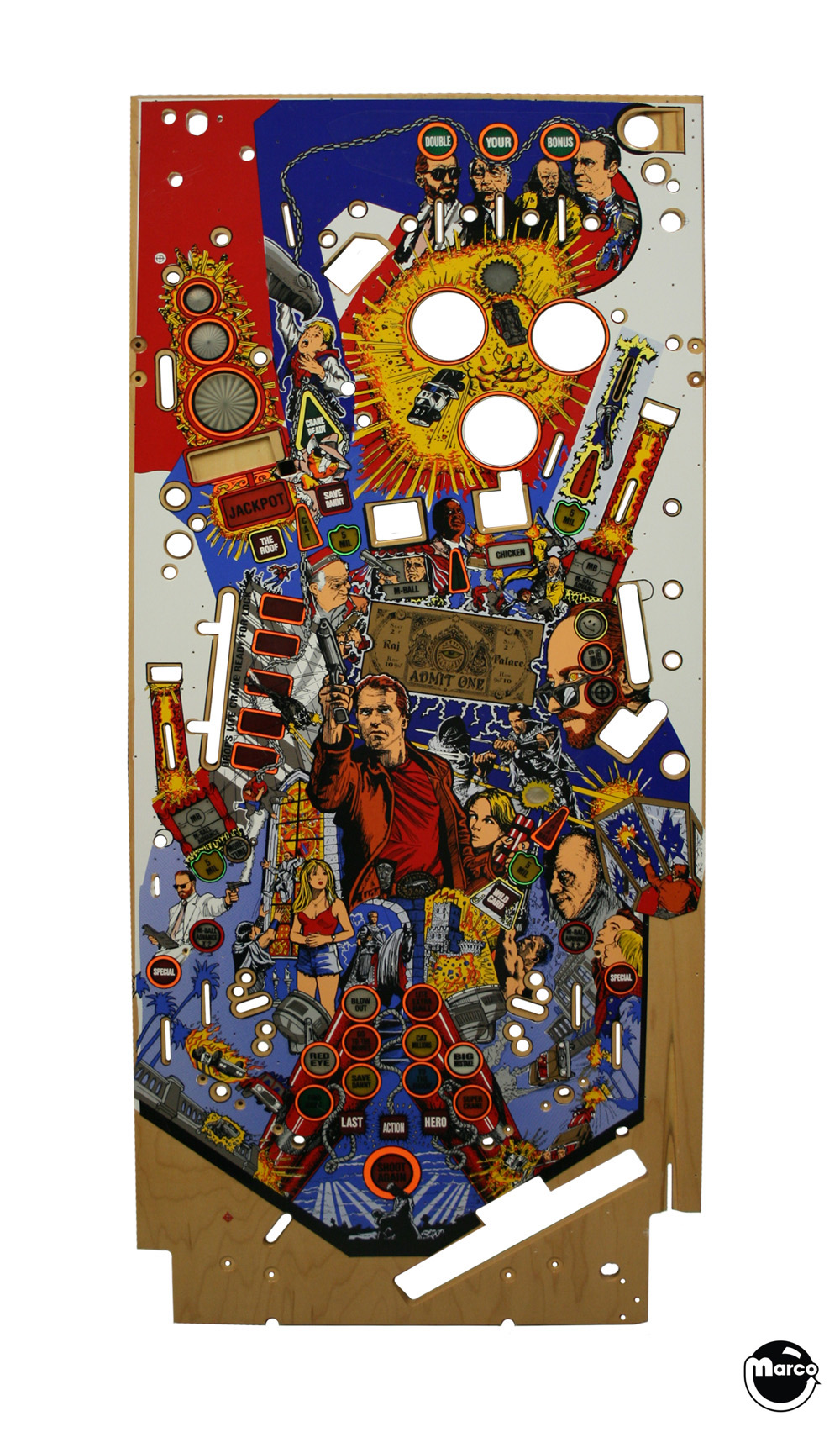 LAST ACTION HERO (DE) Playfield