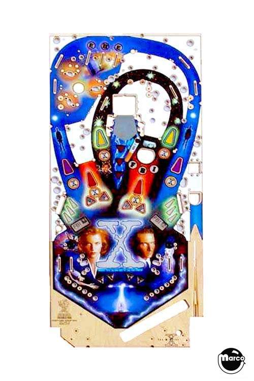 X-FILES (Sega) Playfield