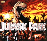 JURASSIC PARK (DE) Backglass