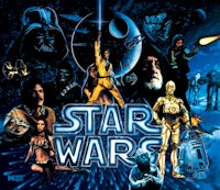 STAR WARS (Data East) Backglass