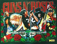 GUNS N ROSES (Data East) Translite