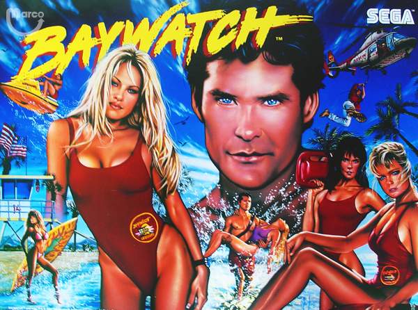 BAYWATCH (Sega) Translite
