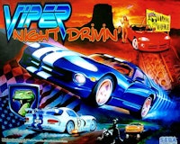 VIPER NIGHT DRIVIN (Sega) Translite