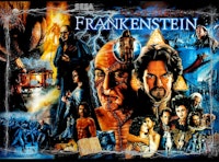 FRANKENSTEIN (Sega) mirrored backglass