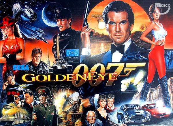 GOLDENEYE (Sega) Translite