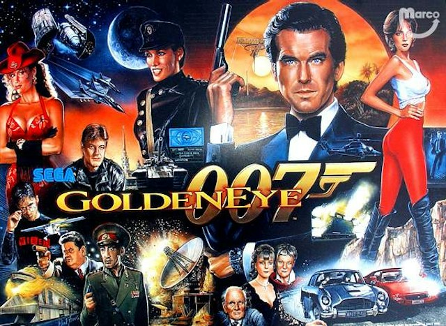 GOLDENEYE (Sega) Translite