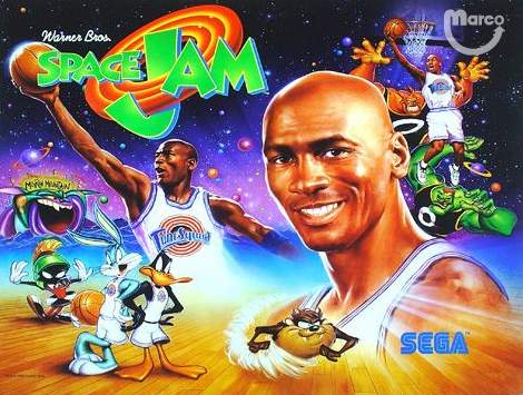 SPACE JAM (Sega) Translite