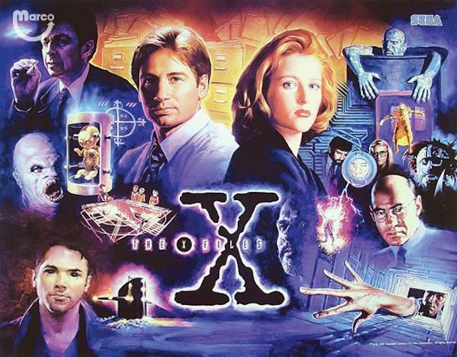 X-FILES (Sega) Translite