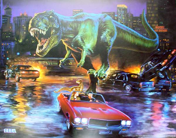 830-5253-00 - LOST WORLD JURASSIC PARK (Sega) Translite - Marco