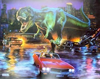 LOST WORLD JURASSIC PARK (Sega) Translite