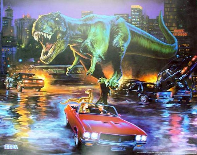 LOST WORLD JURASSIC PARK (Sega) Translite