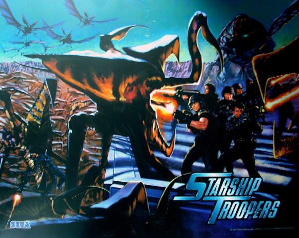 830-5259-00 - STARSHIP TROOPERS (Sega) Translite - Marco