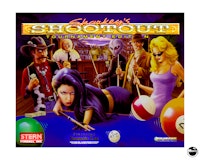 SHARKEY'S SHOOTOUT (Stern) Translite