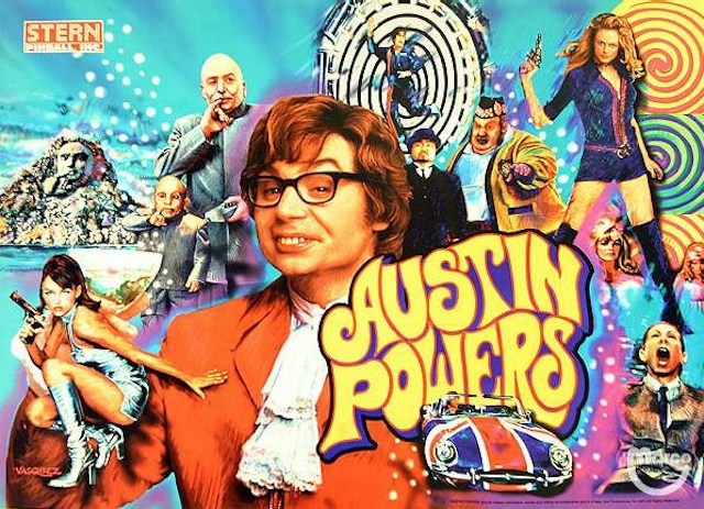 AUSTIN POWERS (Stern) Translite