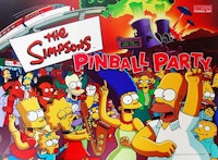 SIMPSONS PINBALL PARTY (Stern) Translite