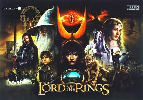 LORD OF THE RINGS (Stern) Translite