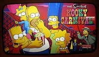 SIMPSONS KOOKY CARNIVAL (Stern) Translite