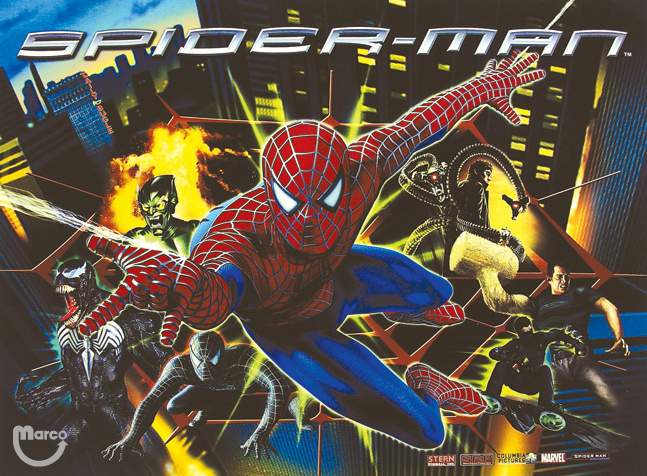 SPIDERMAN (Stern) Translite