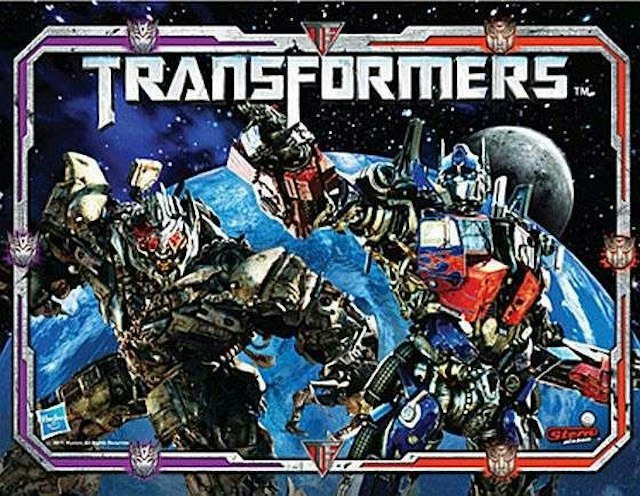 TRANSFORMERS PRO (Stern) Translite