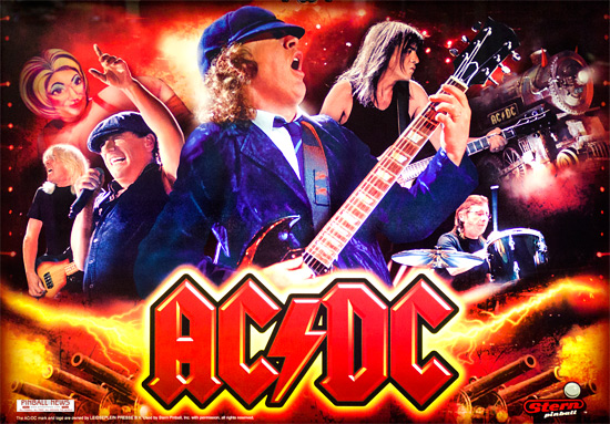 AC/DC PRO (Stern) Translite