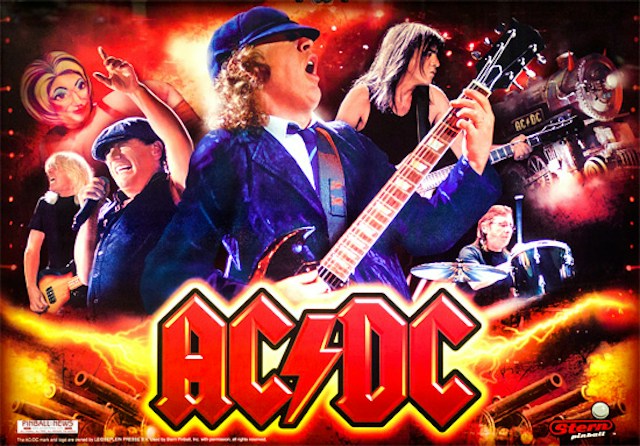 AC/DC PRO (Stern) Translite